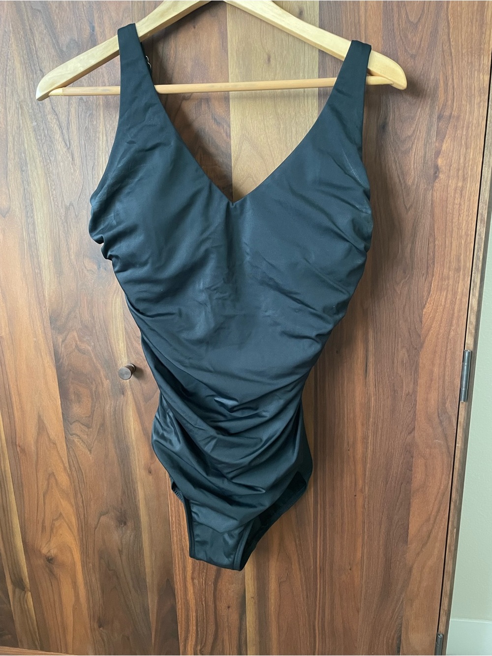 Miracle Suit x Talbots Classic Black One-Piece Swimsuit - Women Swim